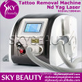 1000mj Q Switch ND Yag Laser Tattoo Removal Machine with Program
